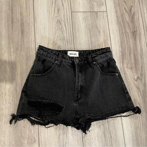 DUSTERS SHORT IN LAYLA BLACK - rolla’s